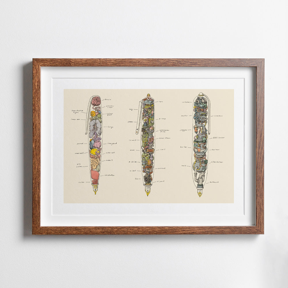 3pennor Impression Giclée A4