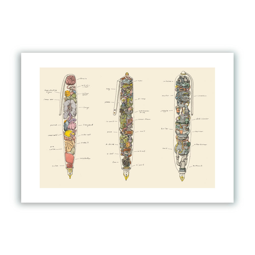 3pennor Impression Giclée A4