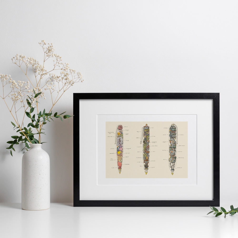 3pennor Impression Giclée A4