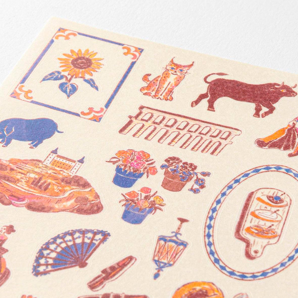 Pegatinas Spanish Motifs