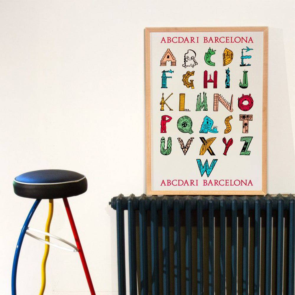ABCDari Barcelona Impresión Cuatricromía Couché 50x70