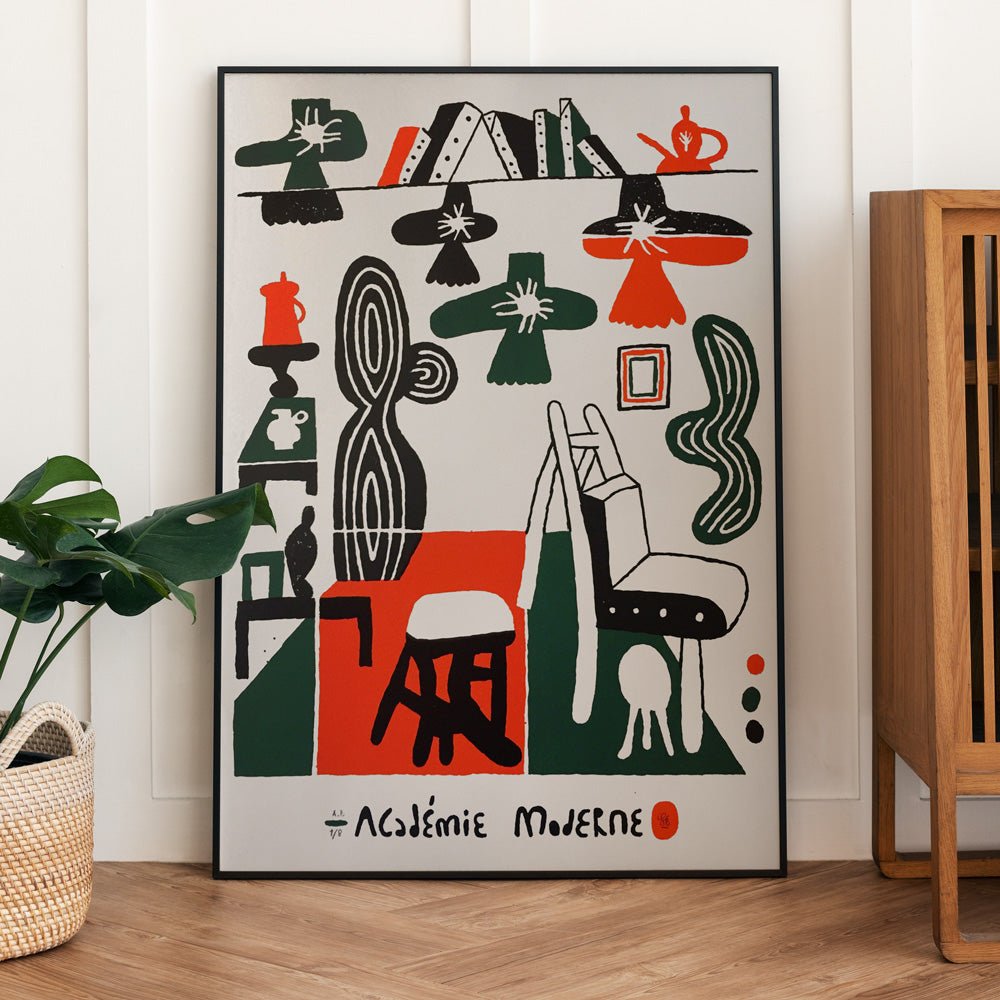 Académie Moderne 2018 Litografía