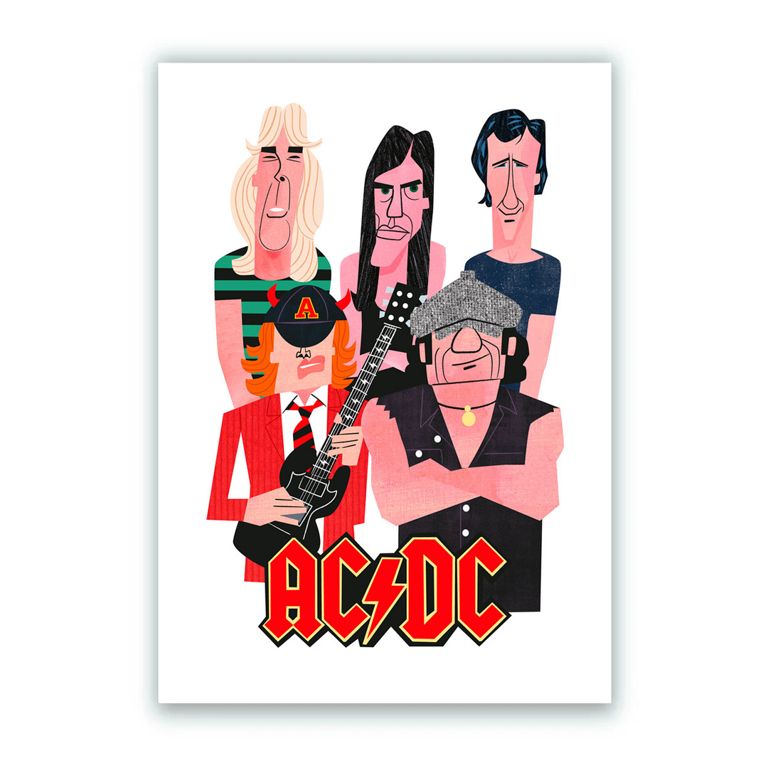 ACDC Impresión Giclée