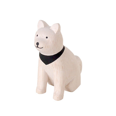 Animal de madera Pole Pole Akita