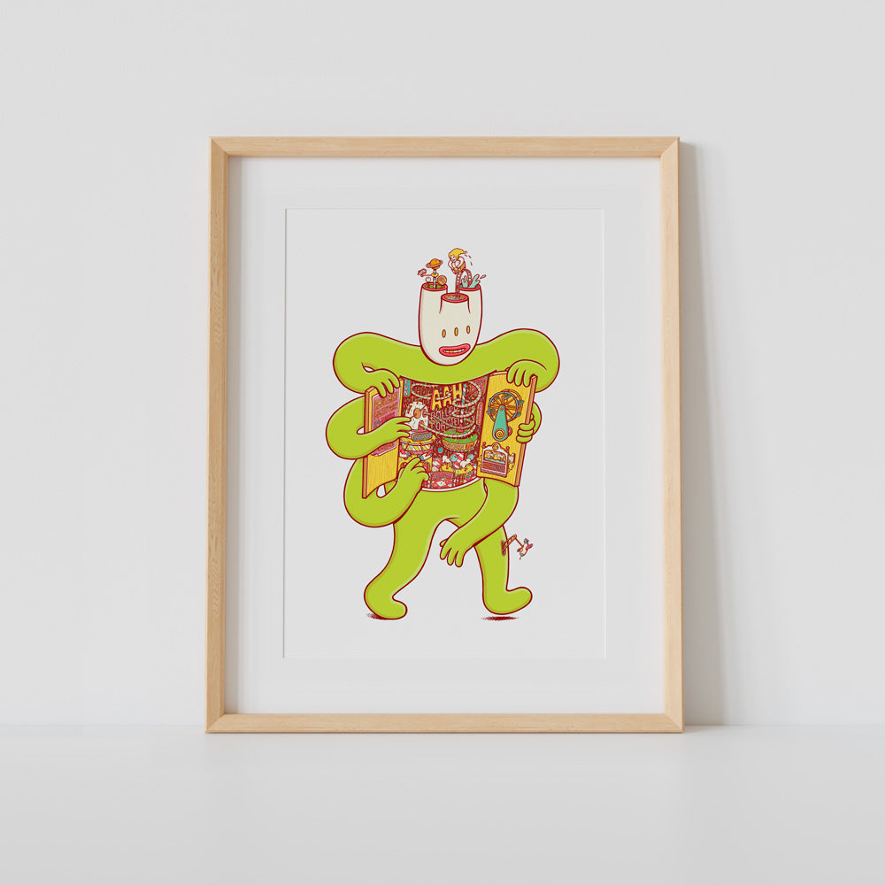 Amusement Park Impression Giclée