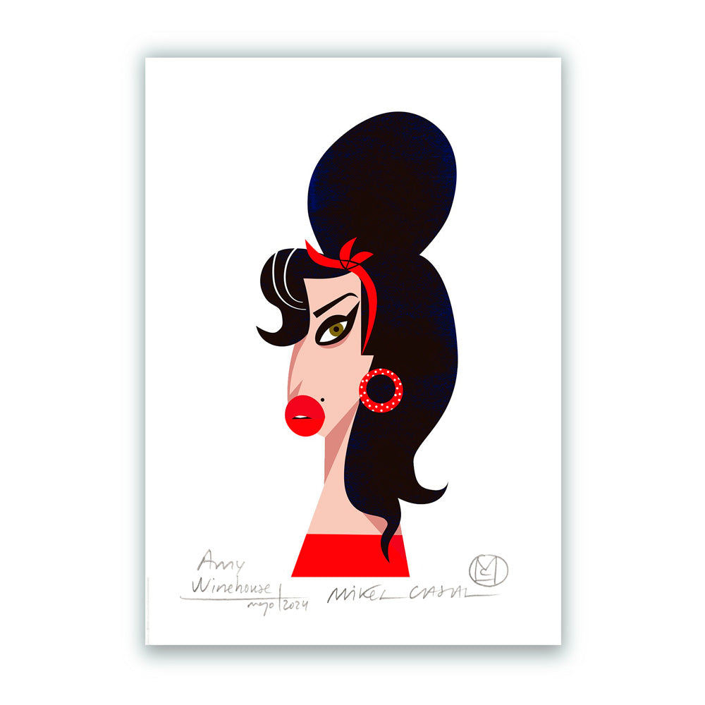 Amy Winehouse Impresión Giclée