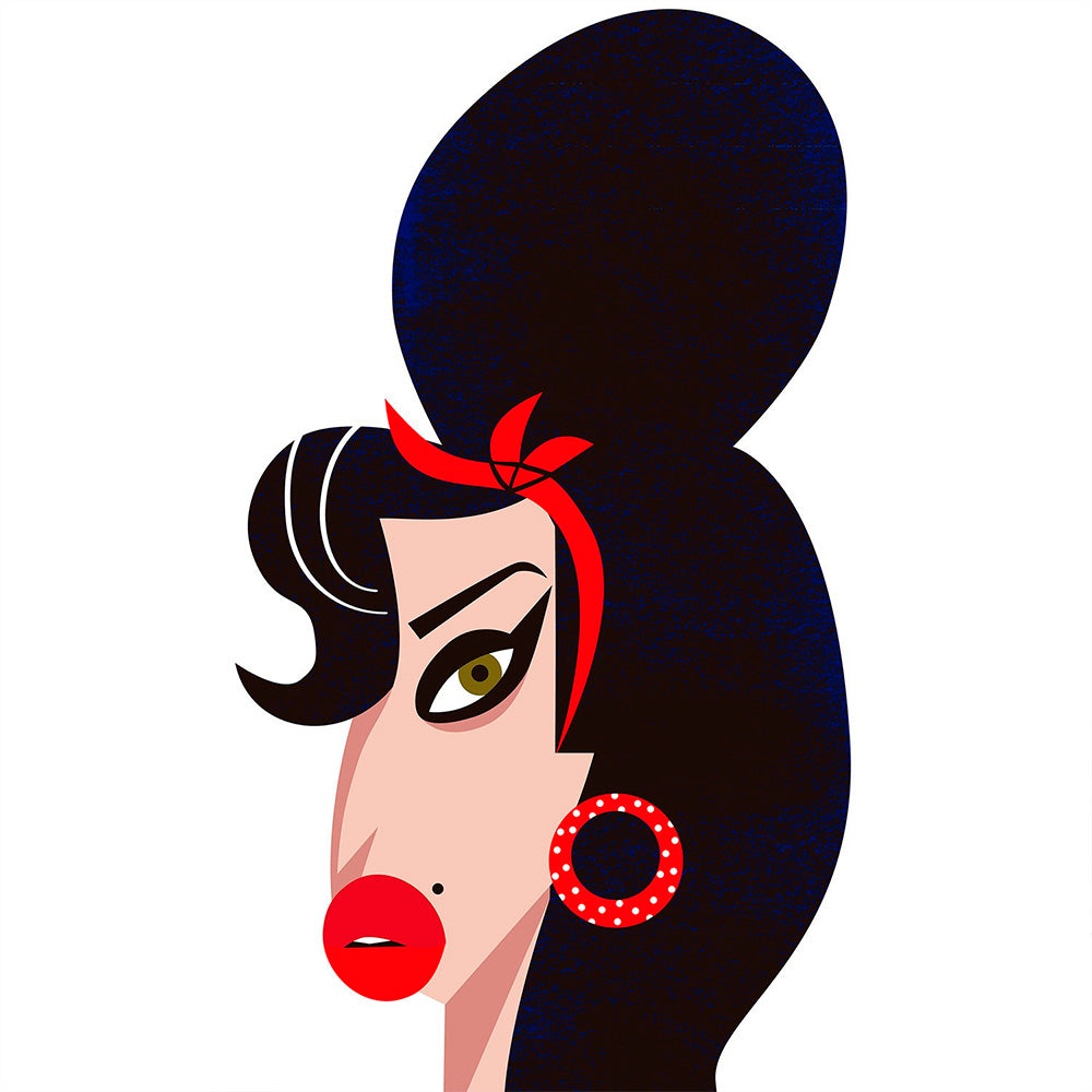 Amy Winehouse Impresión Giclée