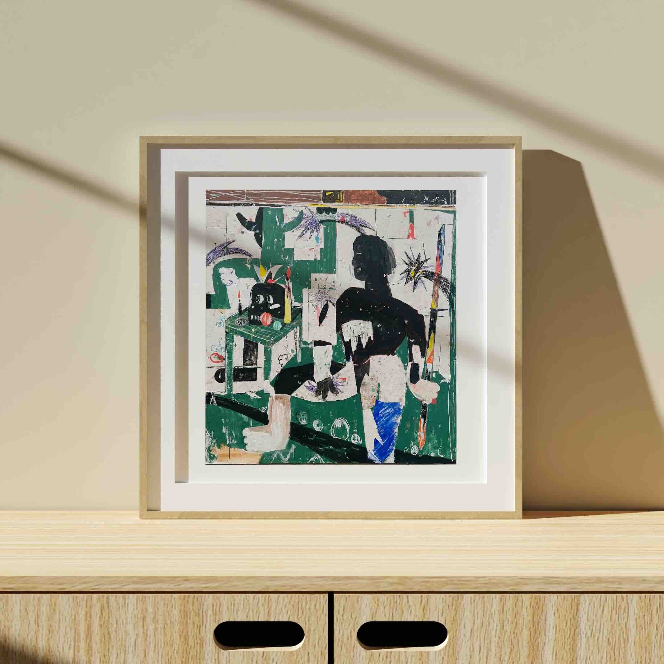 Ange Gardien Impresión Giclée