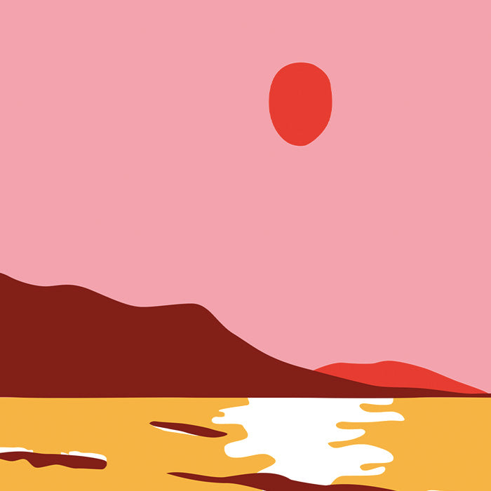 Atardecer Galicia Giclée Print