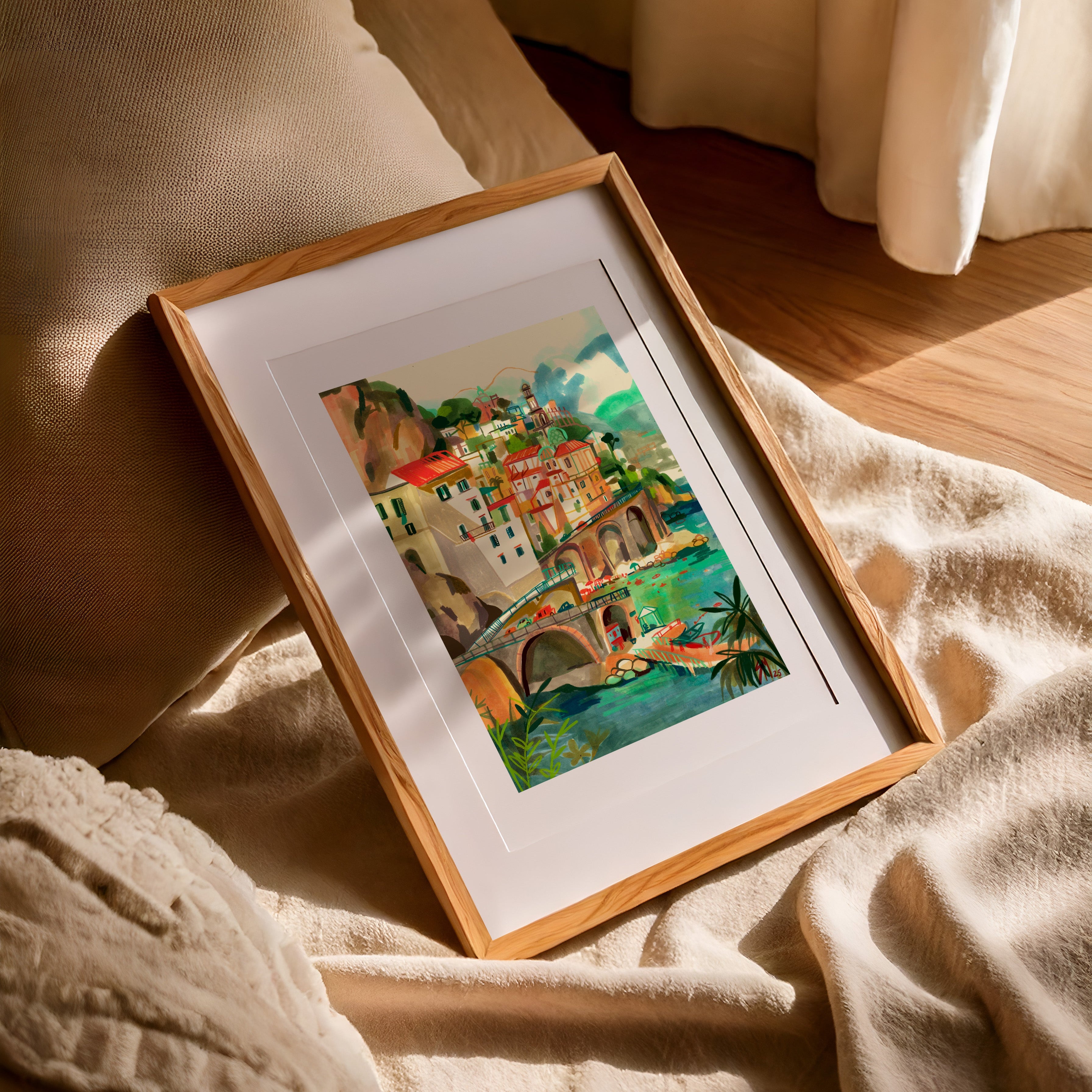 Atrani Impresión Giclée