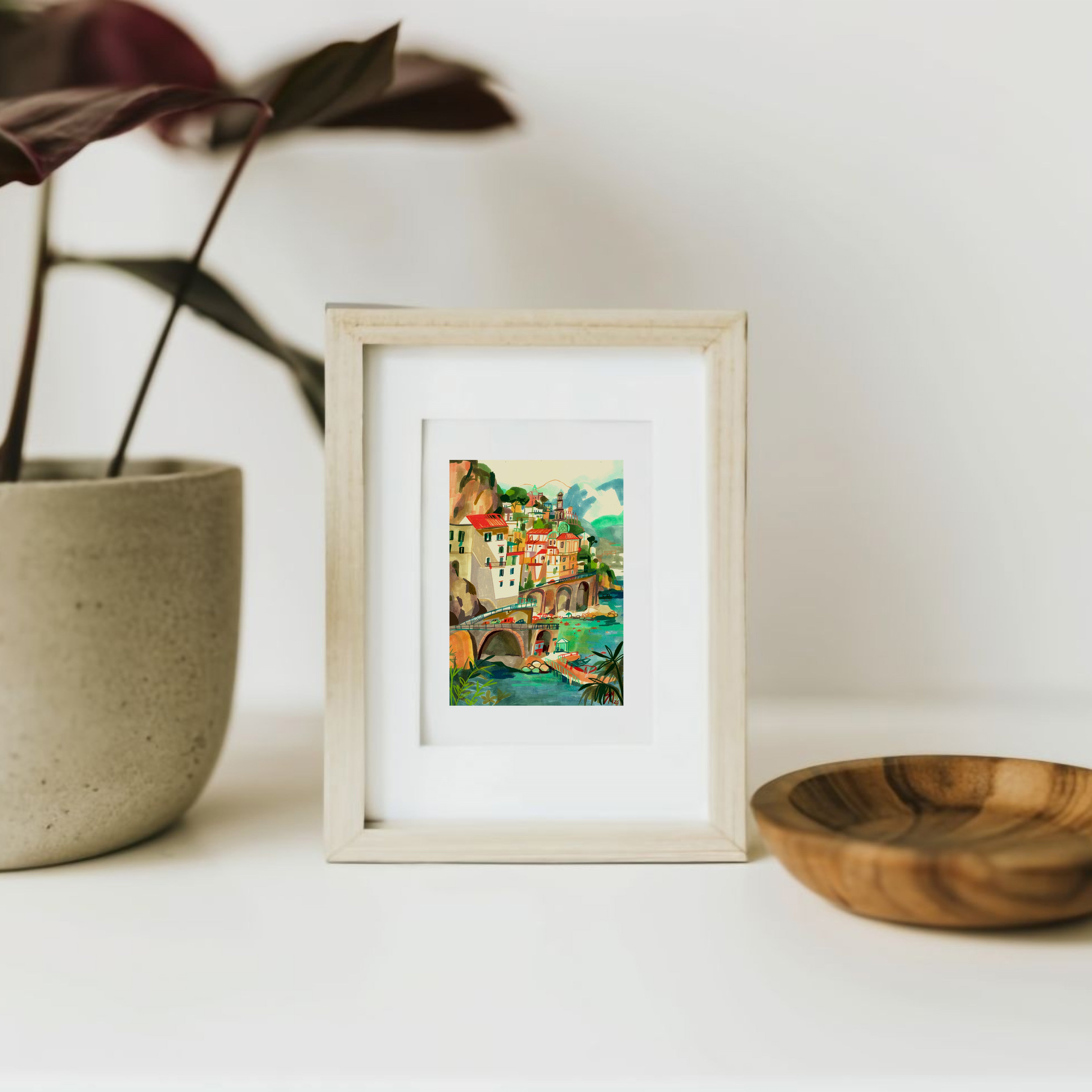Atrani Impresión Giclée