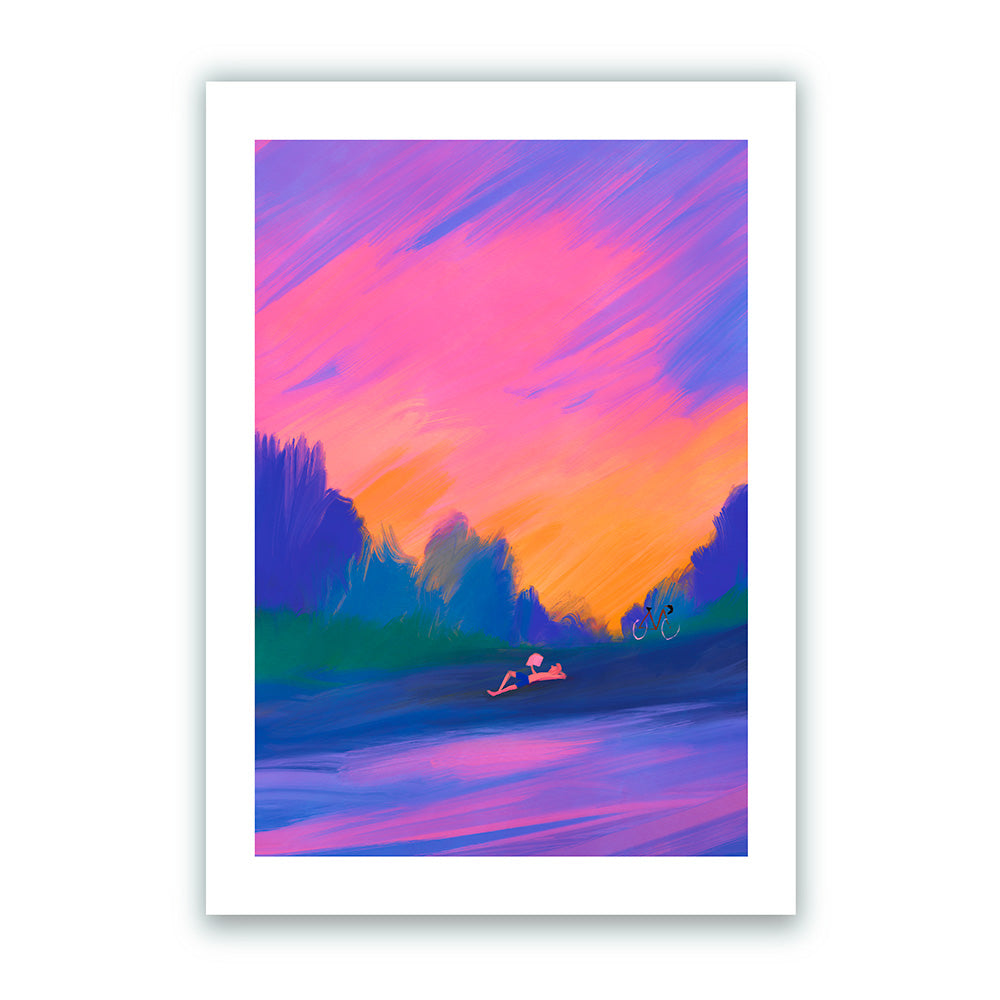 À Ciel Ouvert Impresión Giclée