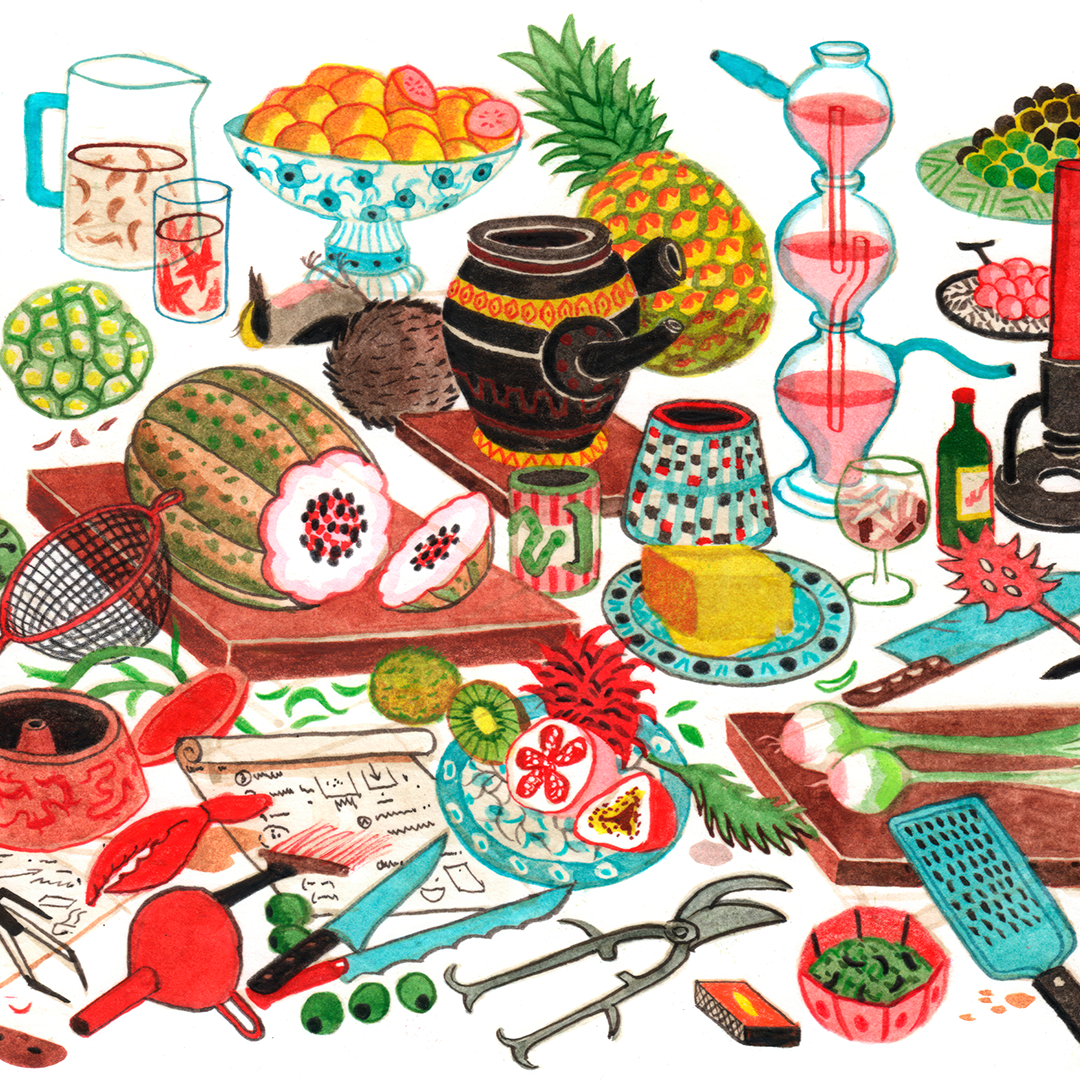 Alimentación Transhumana Impresión Giclée