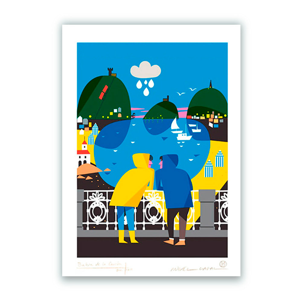 Bahía de la Concha Giclée Print