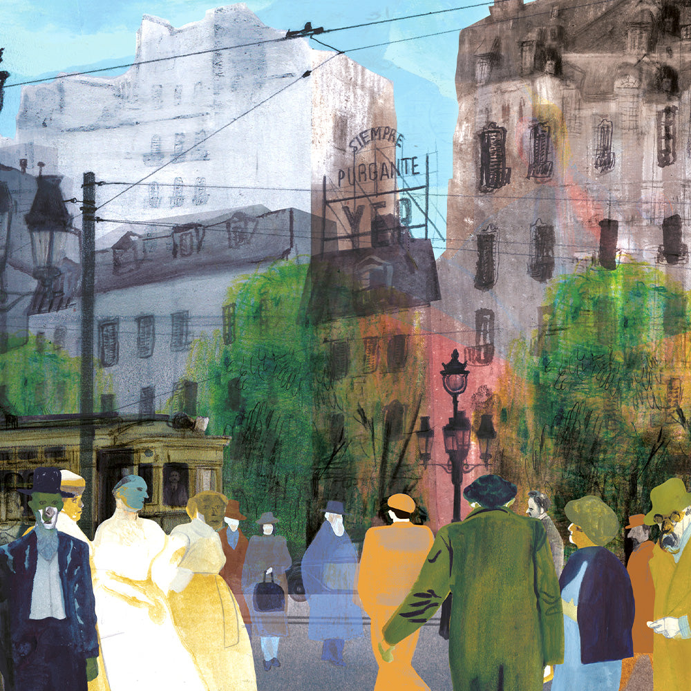 Barcelone Impression Giclée