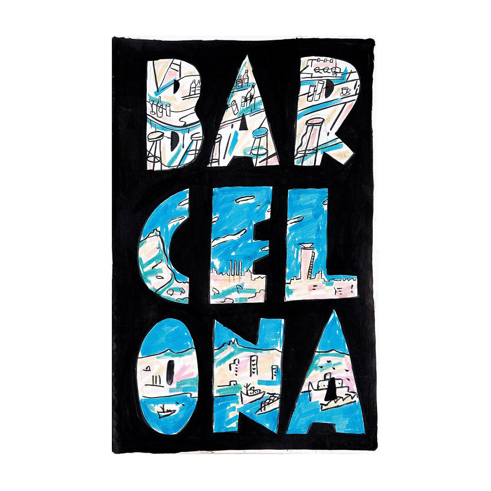 BAR CEL ONA Impression Giclée 50x70