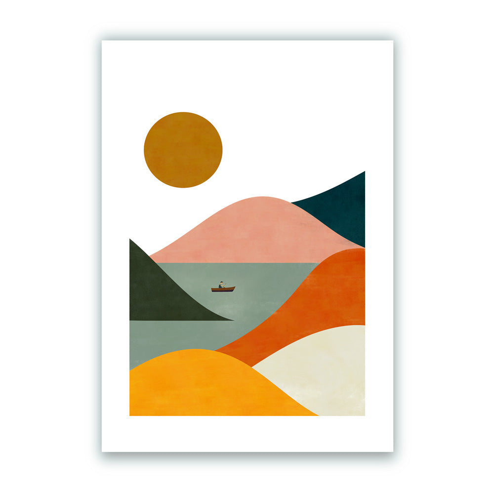 Barquero Impresión Giclée