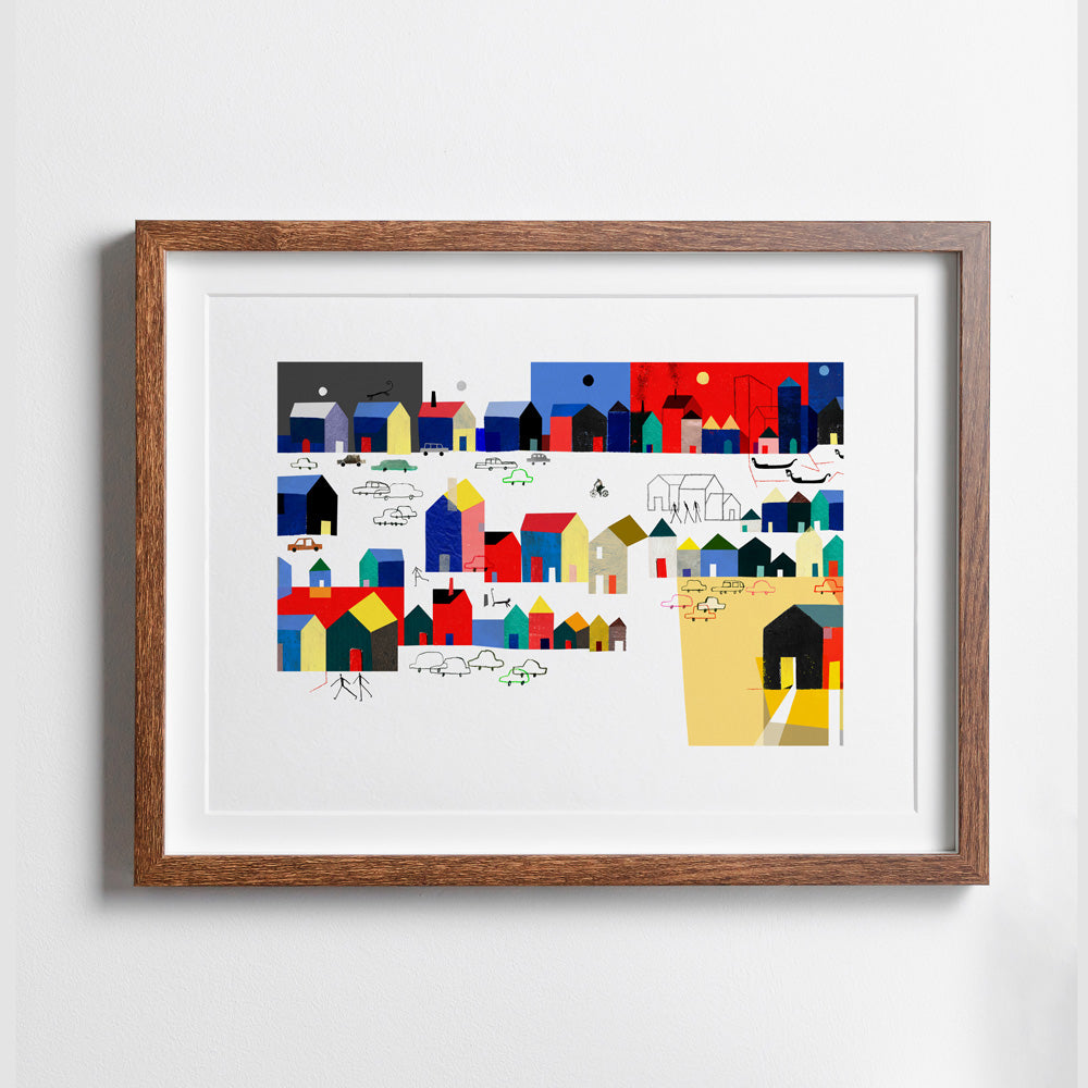 Barrio Color Impression Giclée