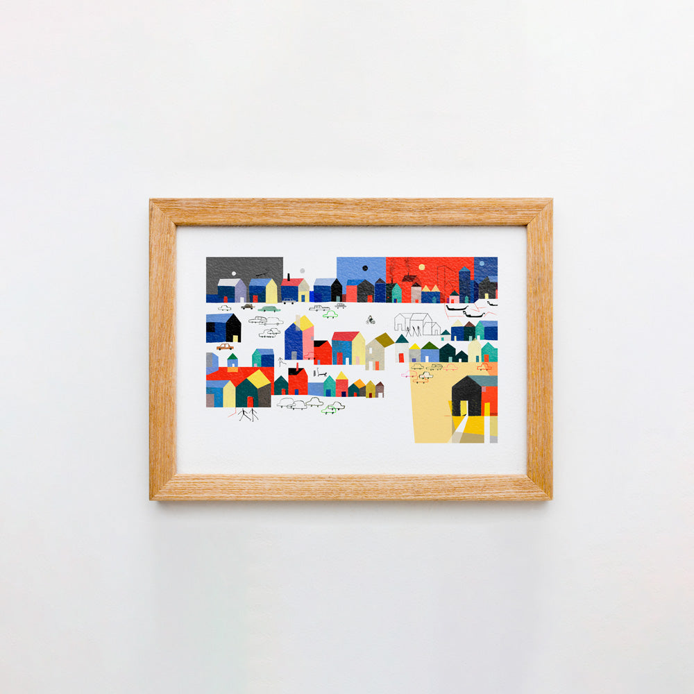 Barrio Color Impression Giclée