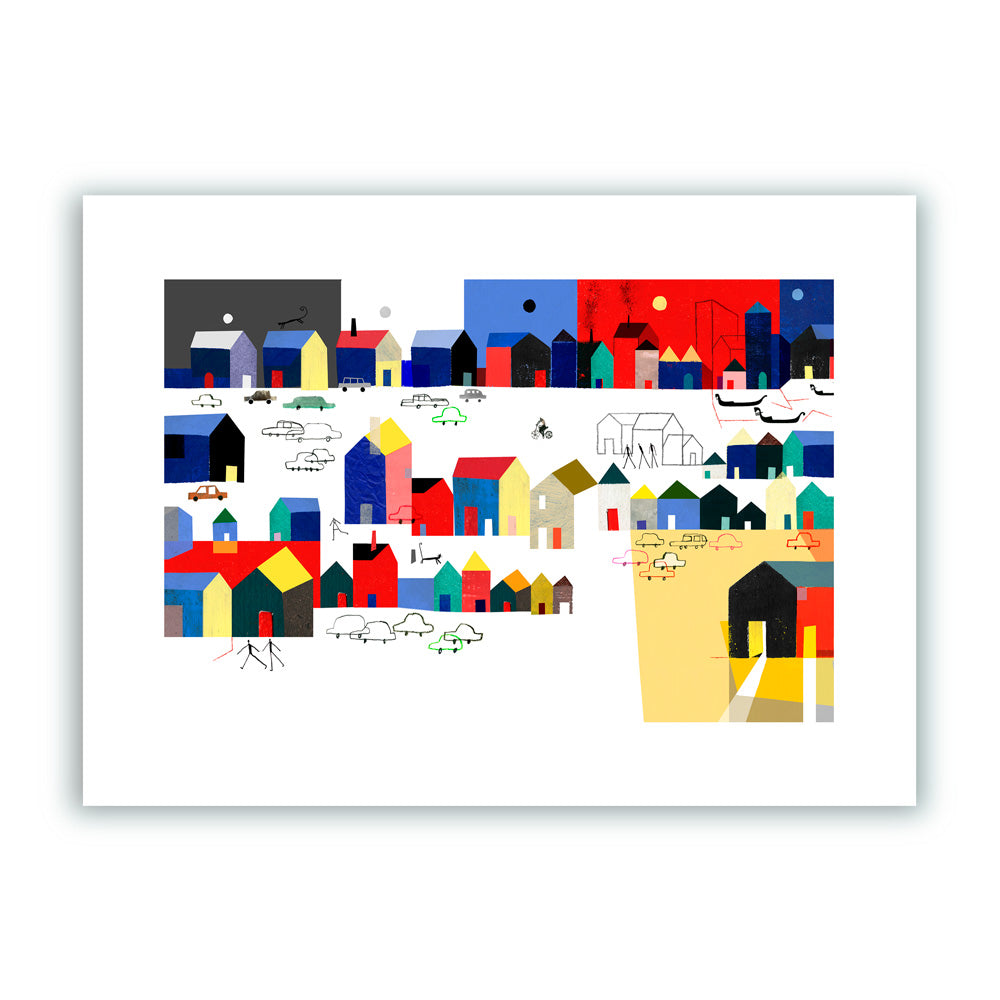 Barrio Color Impression Giclée