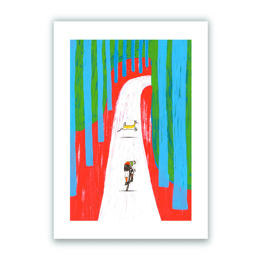 El secreto de Bartali 1 Impresión Giclée