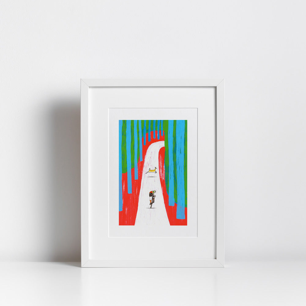 El secreto de Bartali 1 Impresión Giclée
