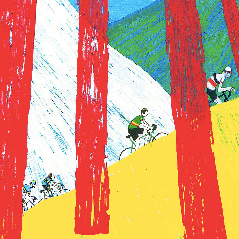 El secreto de Bartali 2 Giclée Print