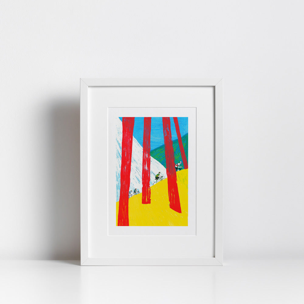 El secreto de Bartali 2 Giclée Print