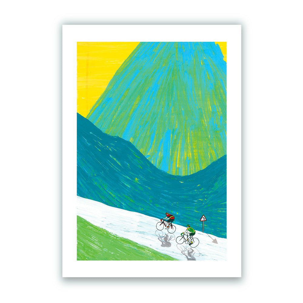 El secreto de Bartali 4 Giclée Print