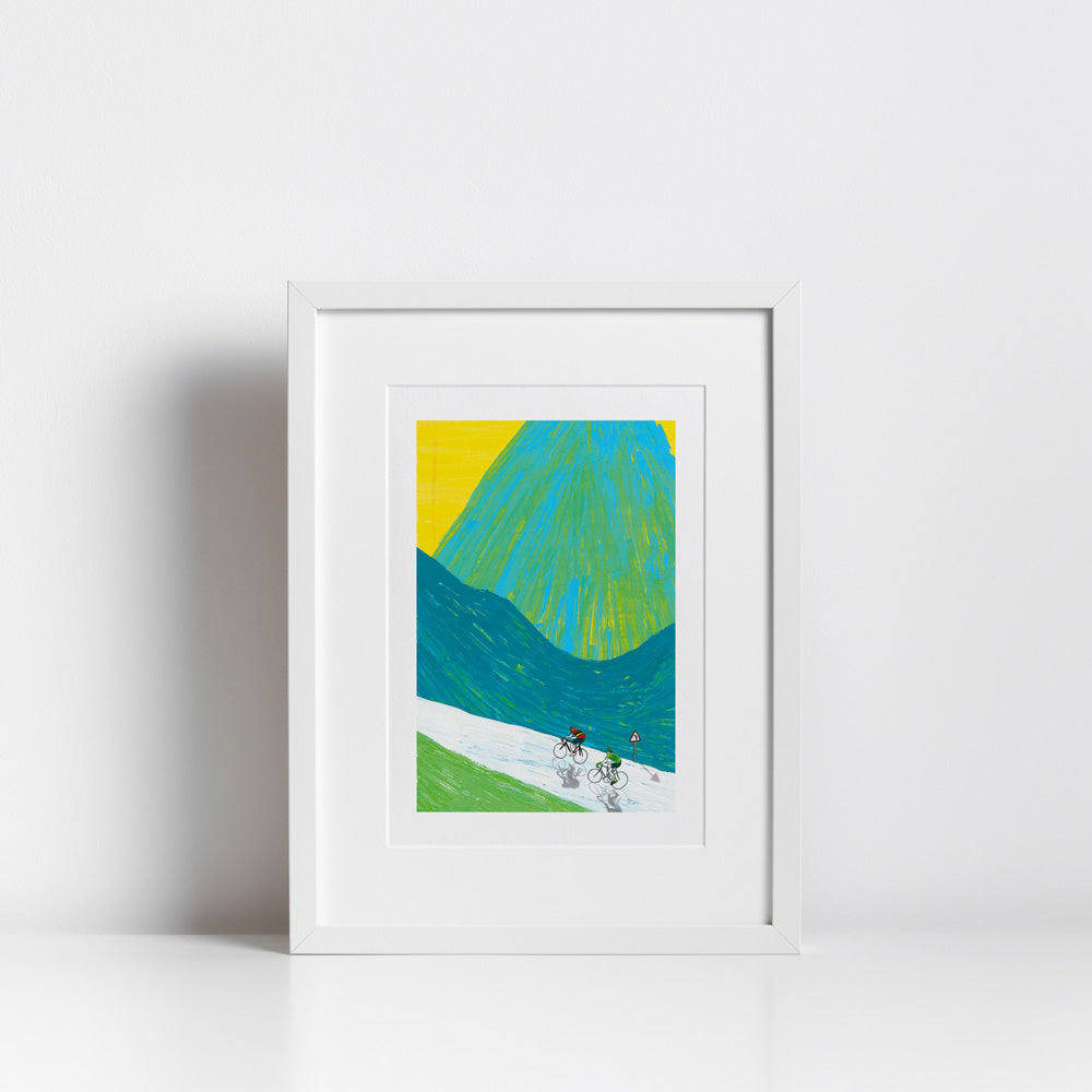 El secreto de Bartali 4 Giclée Print