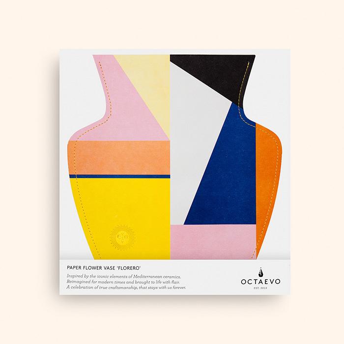 Florero de Papel Bazaar