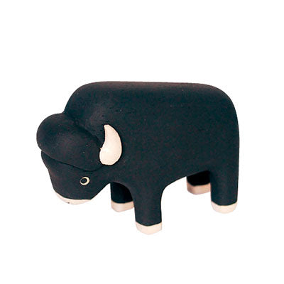 Animal de madera Pole Pole Bisonte