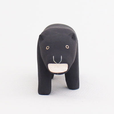 Animal de madera Pole Pole Pantera negra