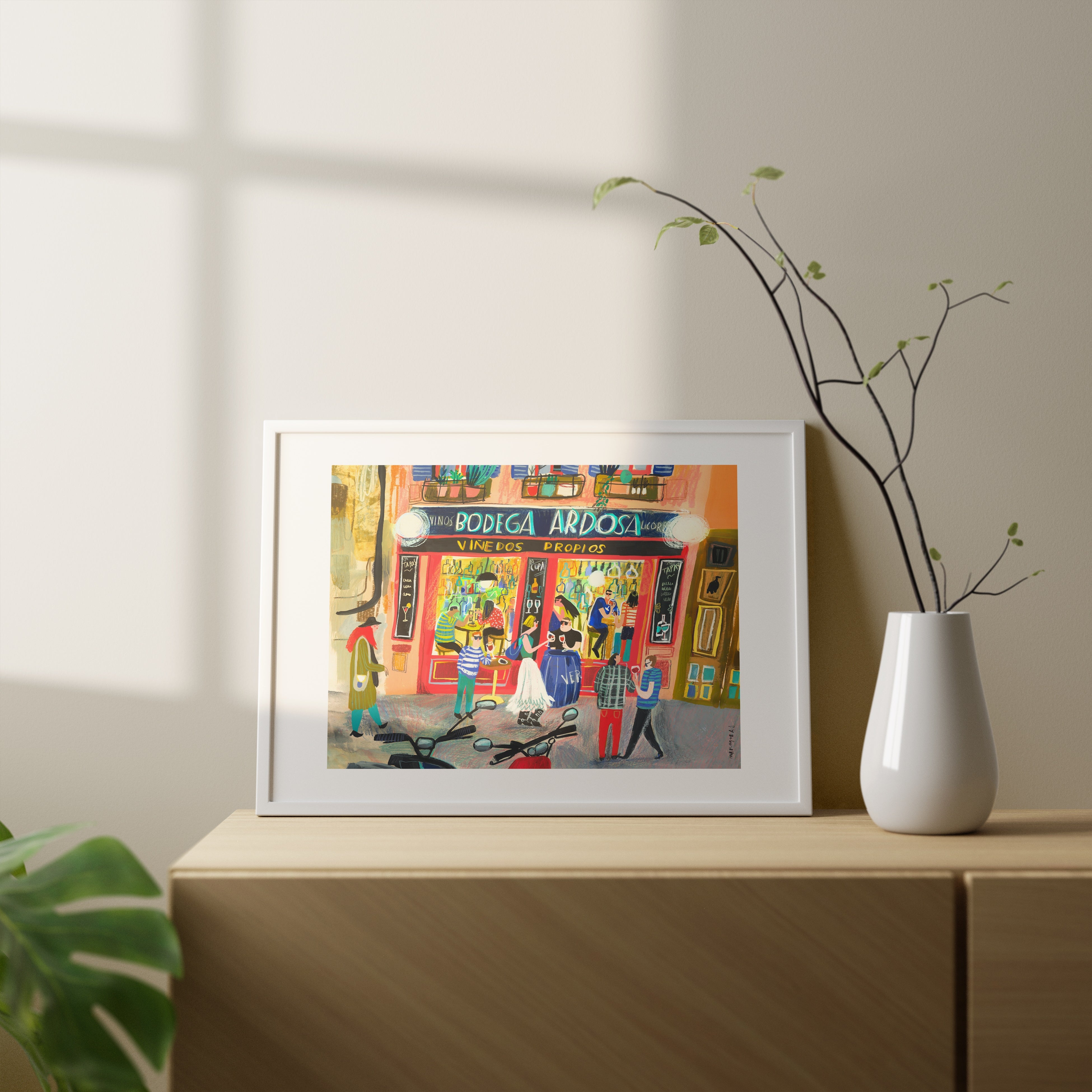 Bodega de la Ardosa Horizontal Impression Giclée