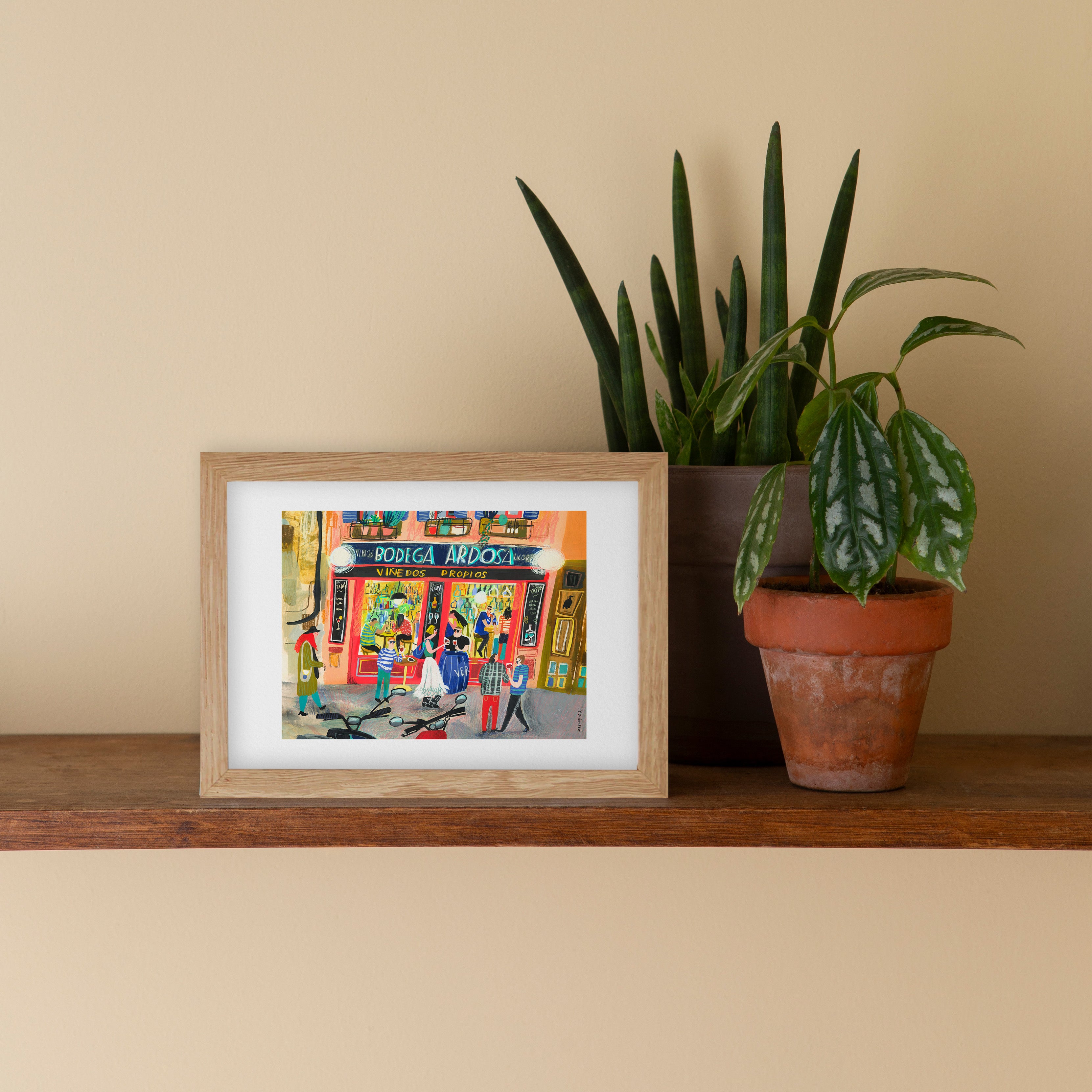 Bodega de la Ardosa Horizontal Impression Giclée
