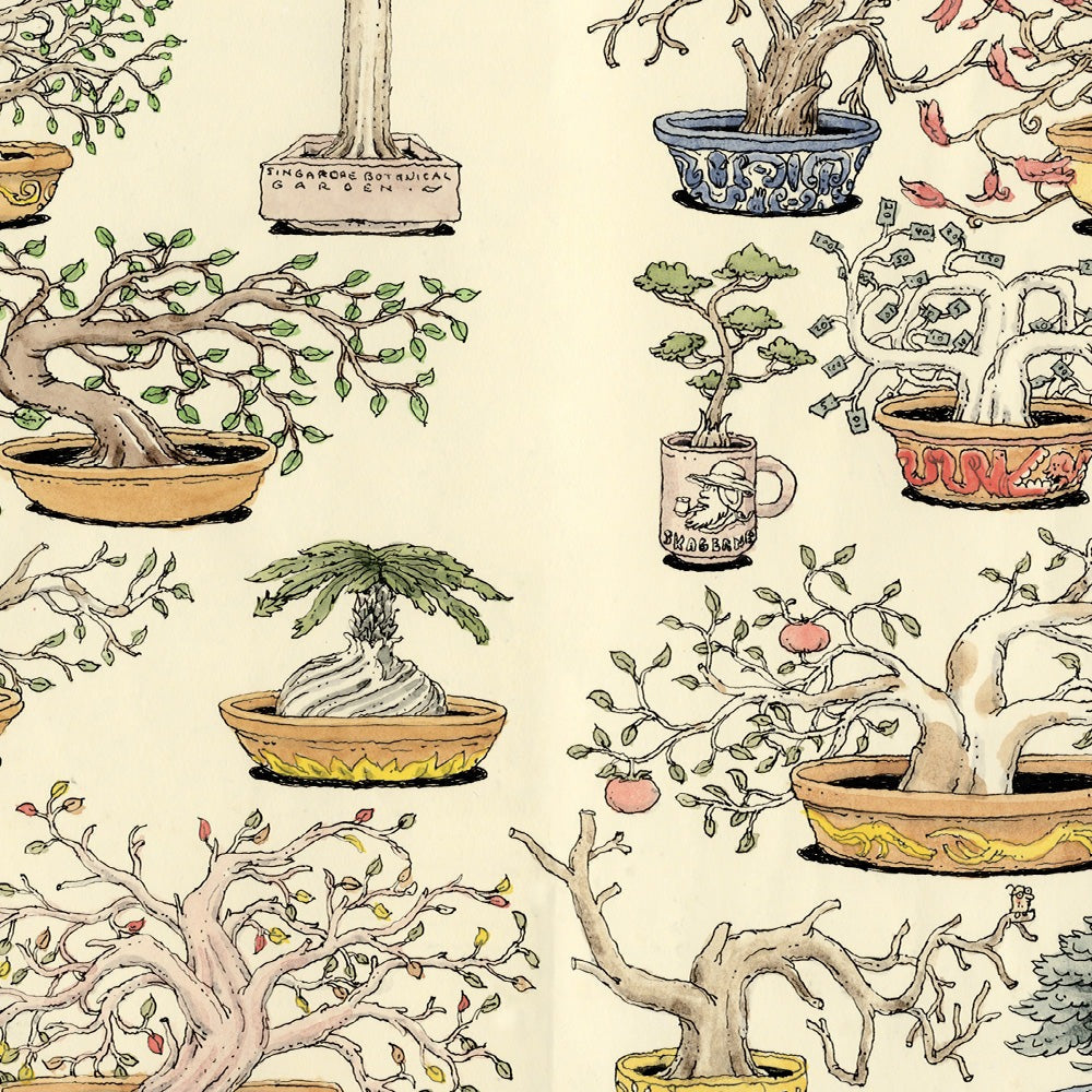 Bonzaï Giclée Print A5