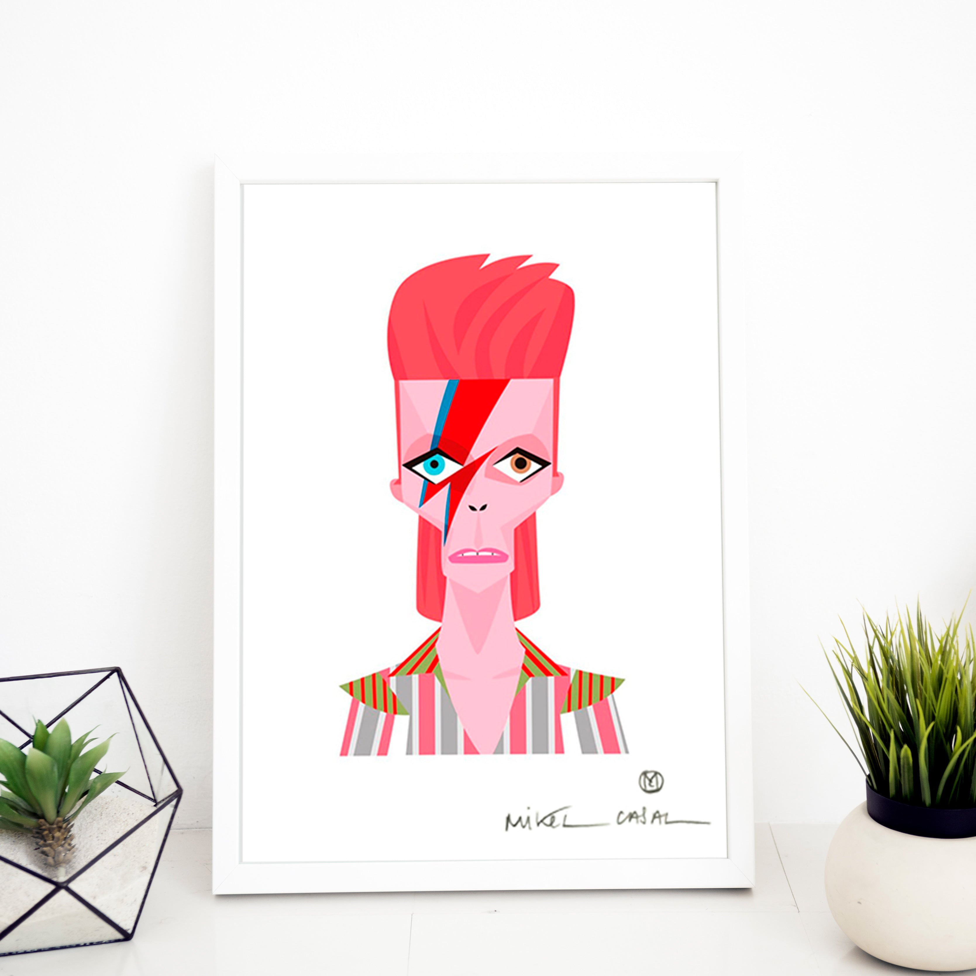 David Bowie Impresión Giclée