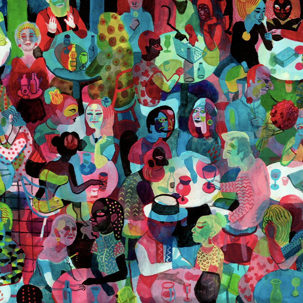 Brasserie Pegasus Giclée Print