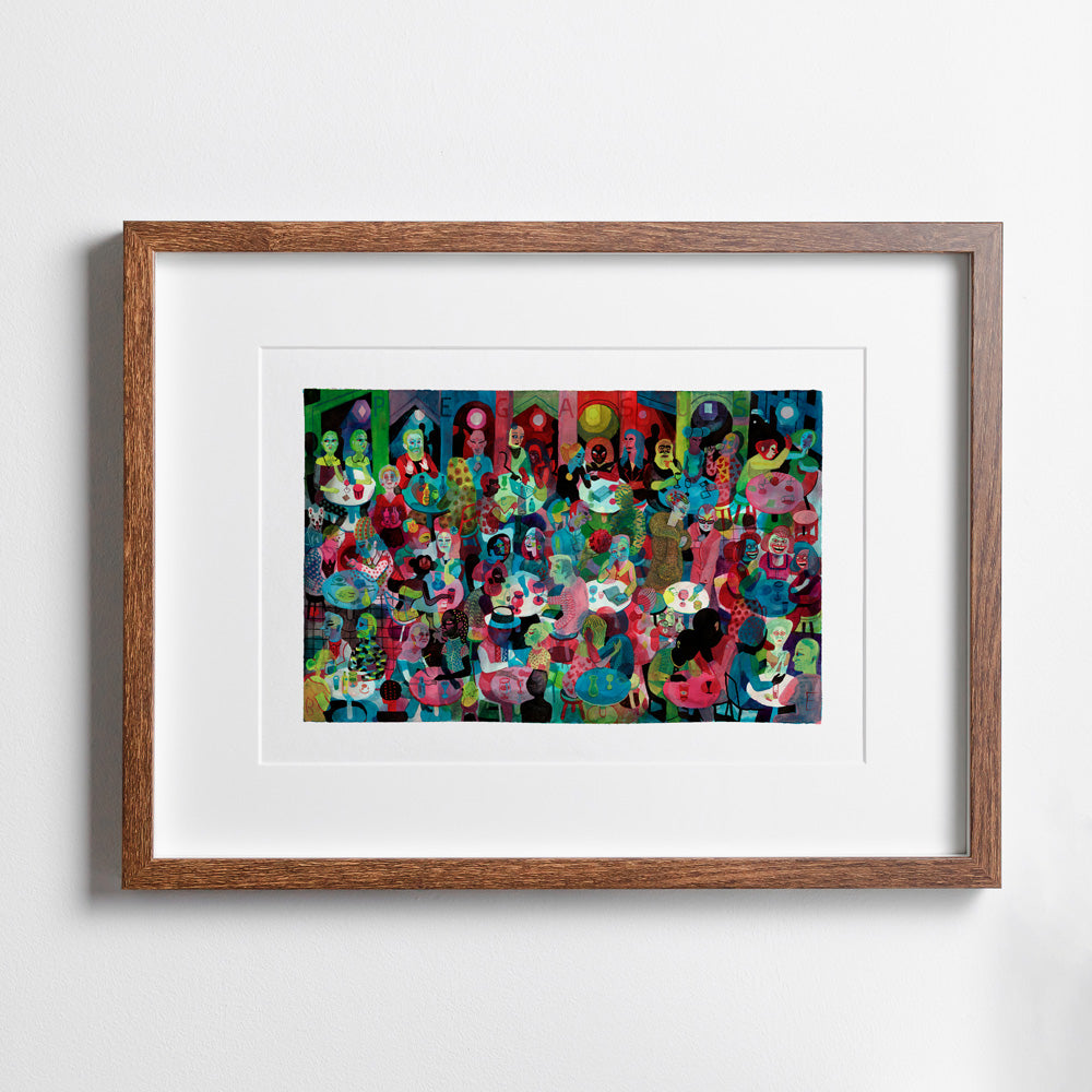 Brasserie Pegasus Giclée Print