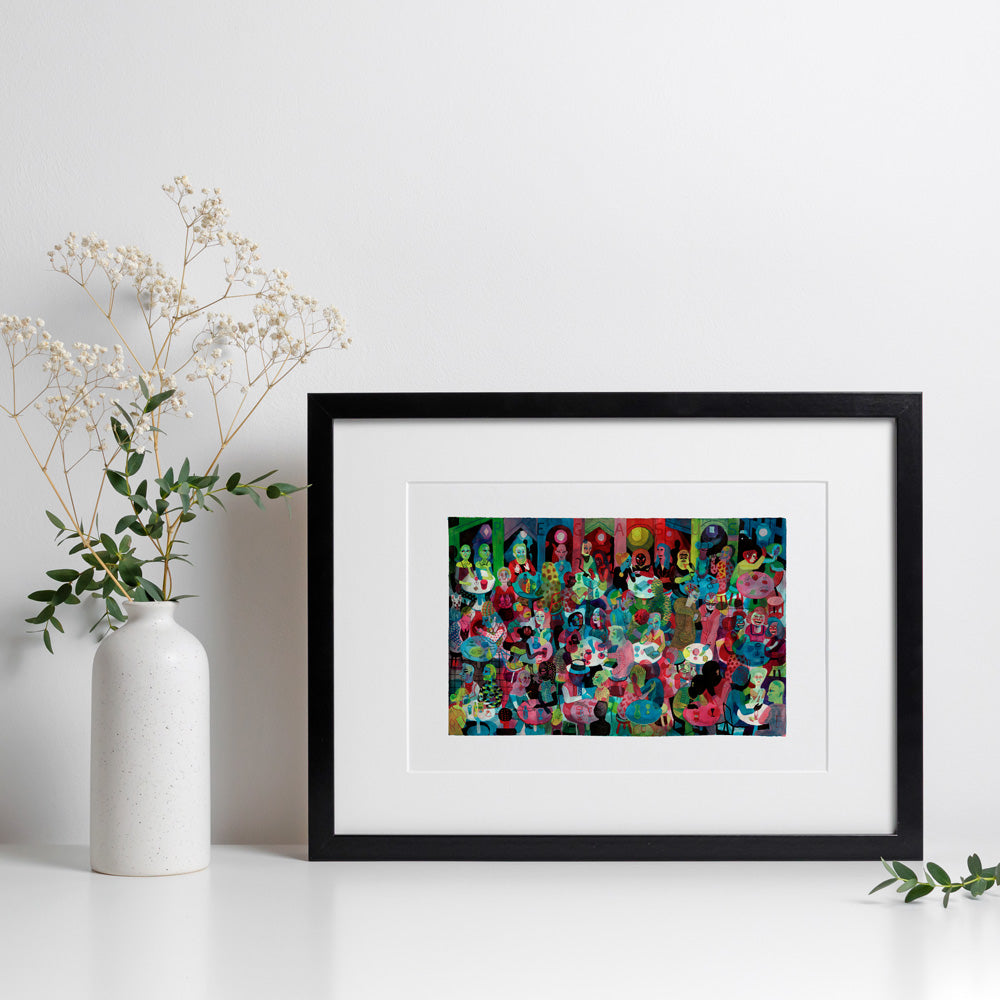 Brasserie Pegasus Giclée Print