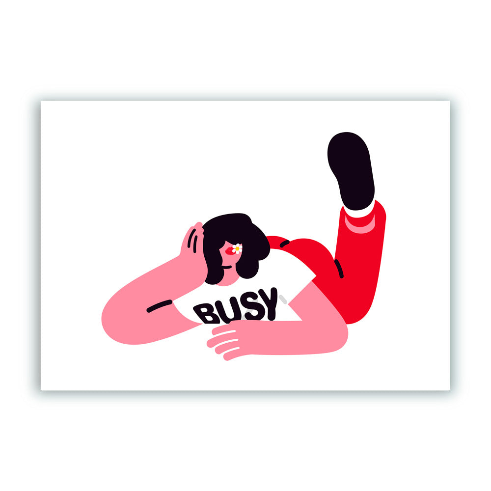 Busy Me Impresíon Giclée