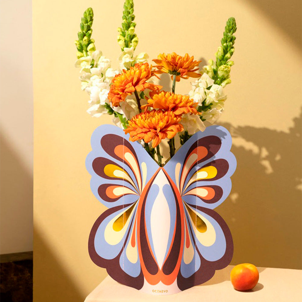 Florero de Papel Butterfly