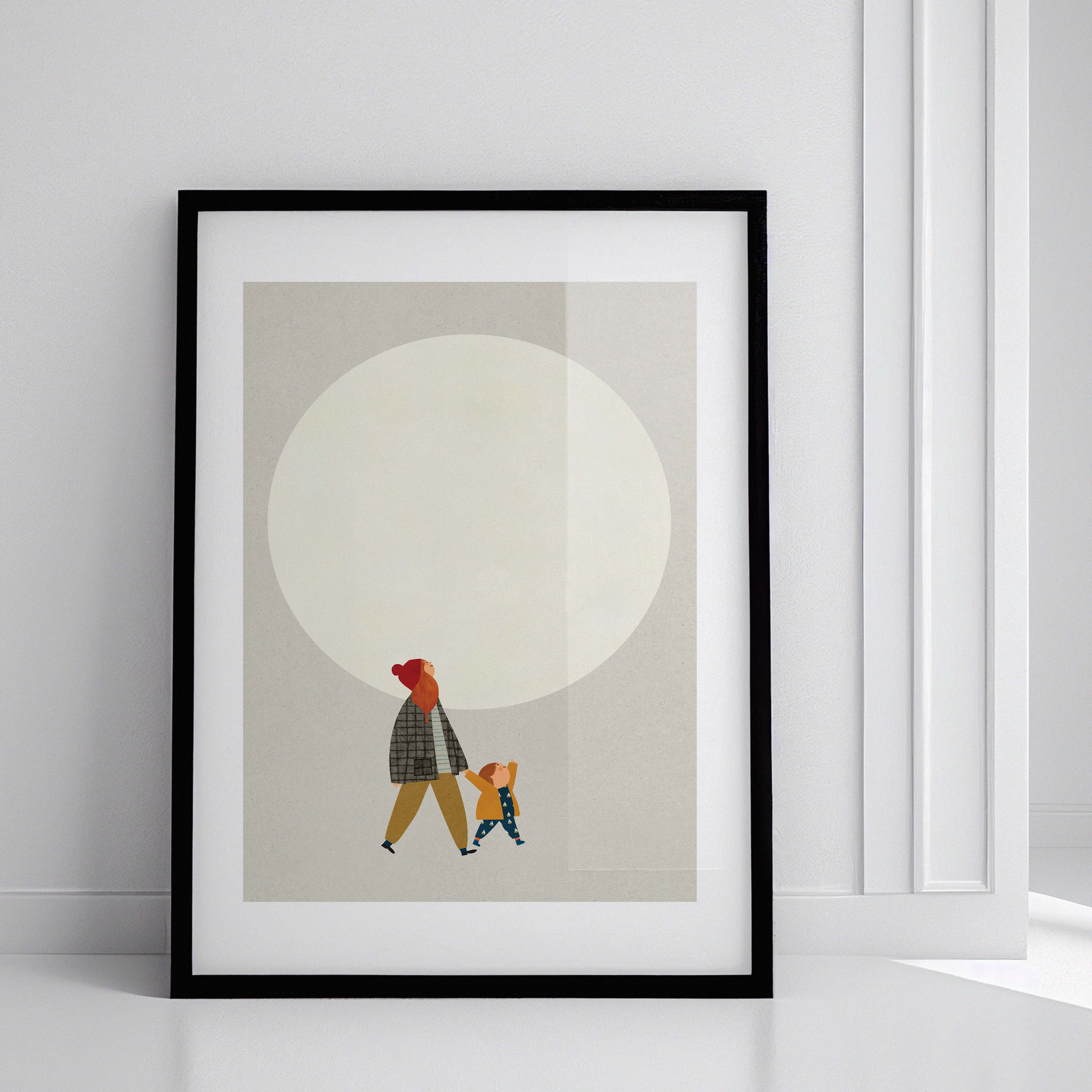 Under the Moon Impresión Giclée