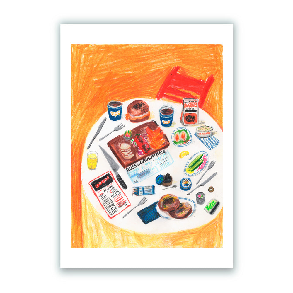 Between Hudson and Greenwich Giclée Print