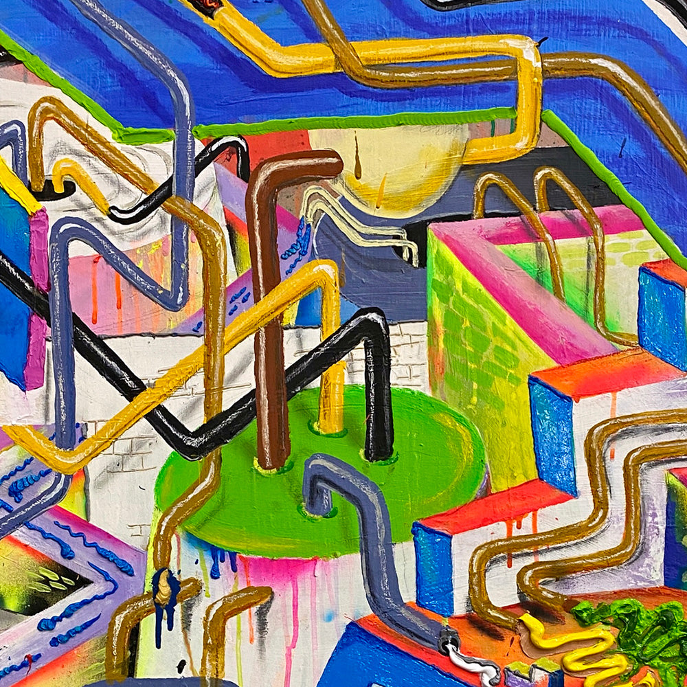 Cabeza es Apuros Impresión Giclée 03