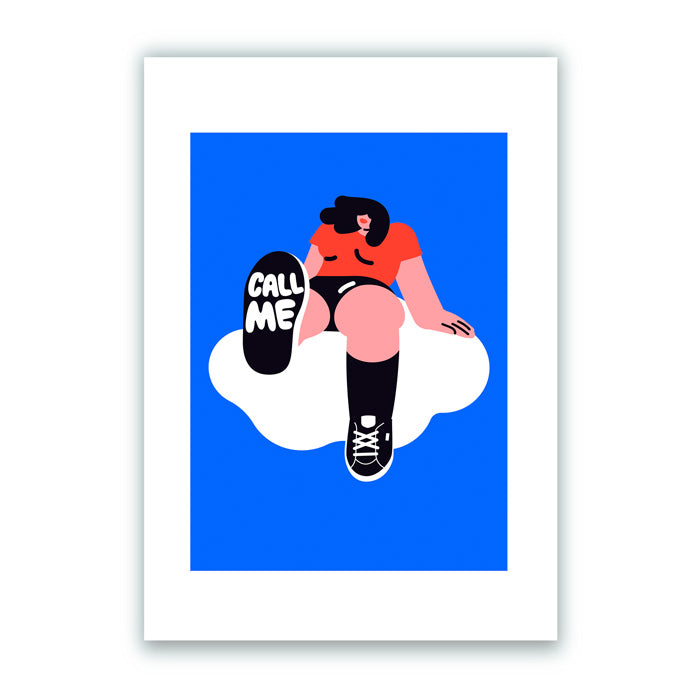Call me Impresión Giclée