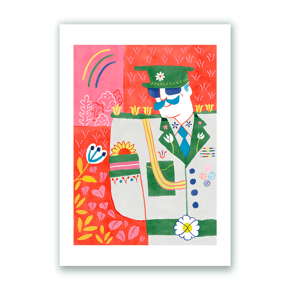 El Capitán Primavera Impresión Giclée