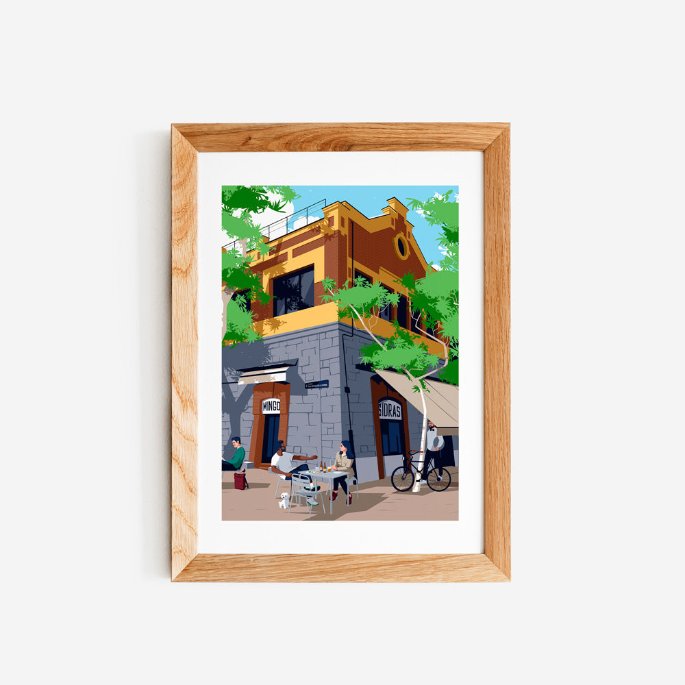Casa Mingo Impresión Giclée