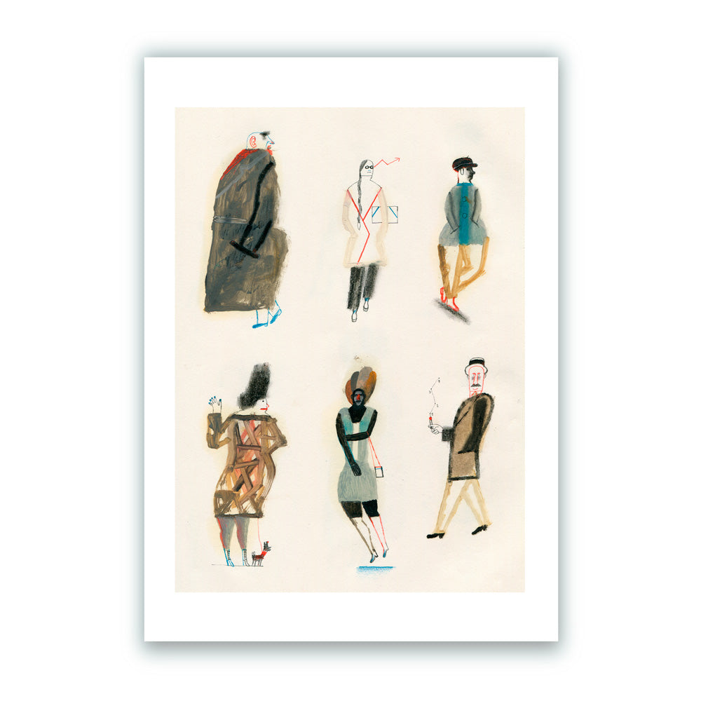 Central Park 2 A4 Giclée Print