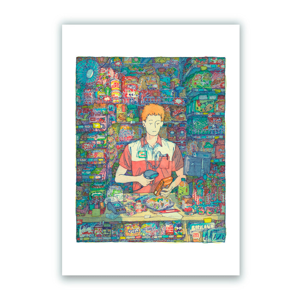 Checked Out Impresión Giclée